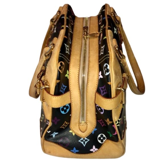 Louis Vuitton Multicolore Claudia Purse - Takashi Murakami X Black Monog… - Picture 3 of 15